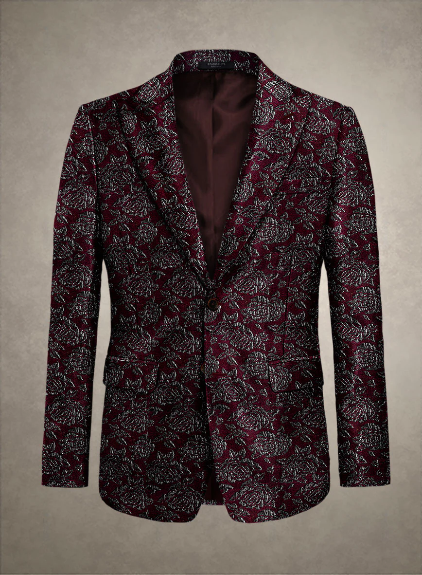 Italian Silk Thistle Jacket