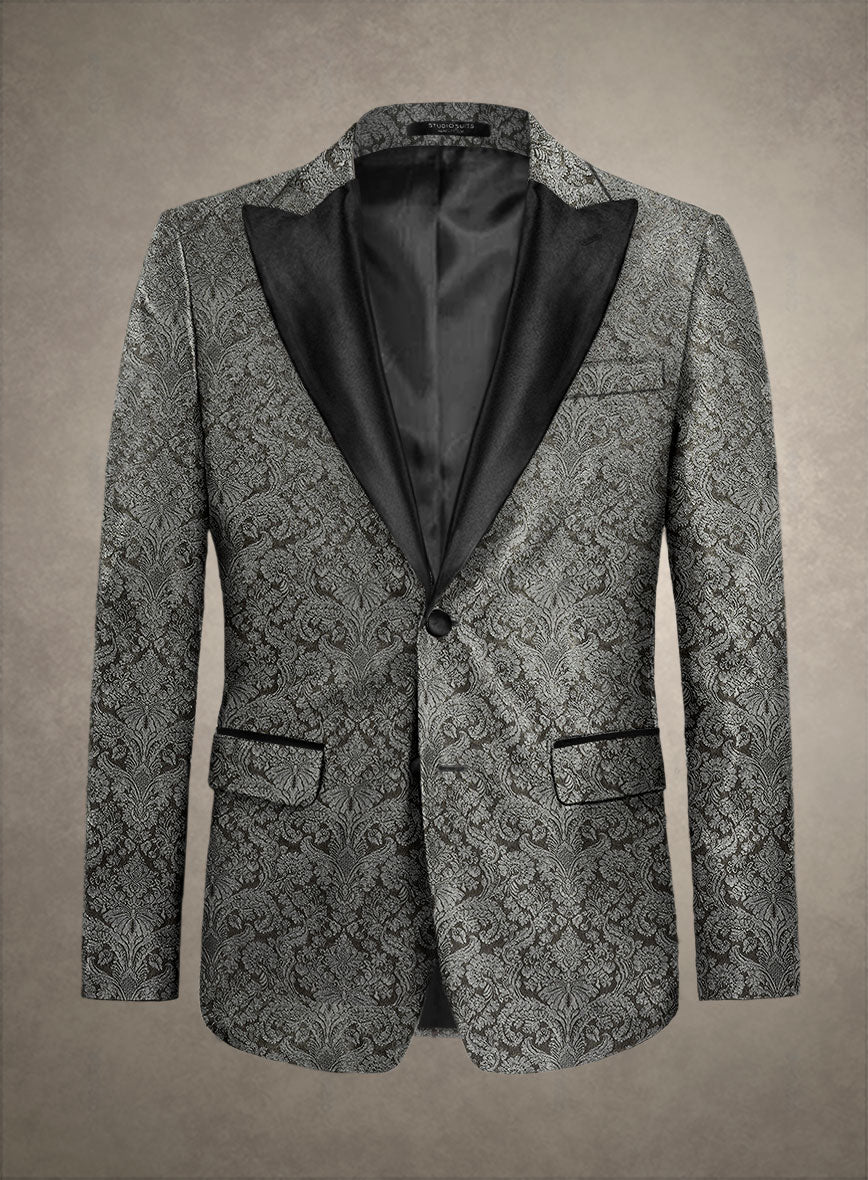 Italian Silk Zariel Tuxedo Blazer