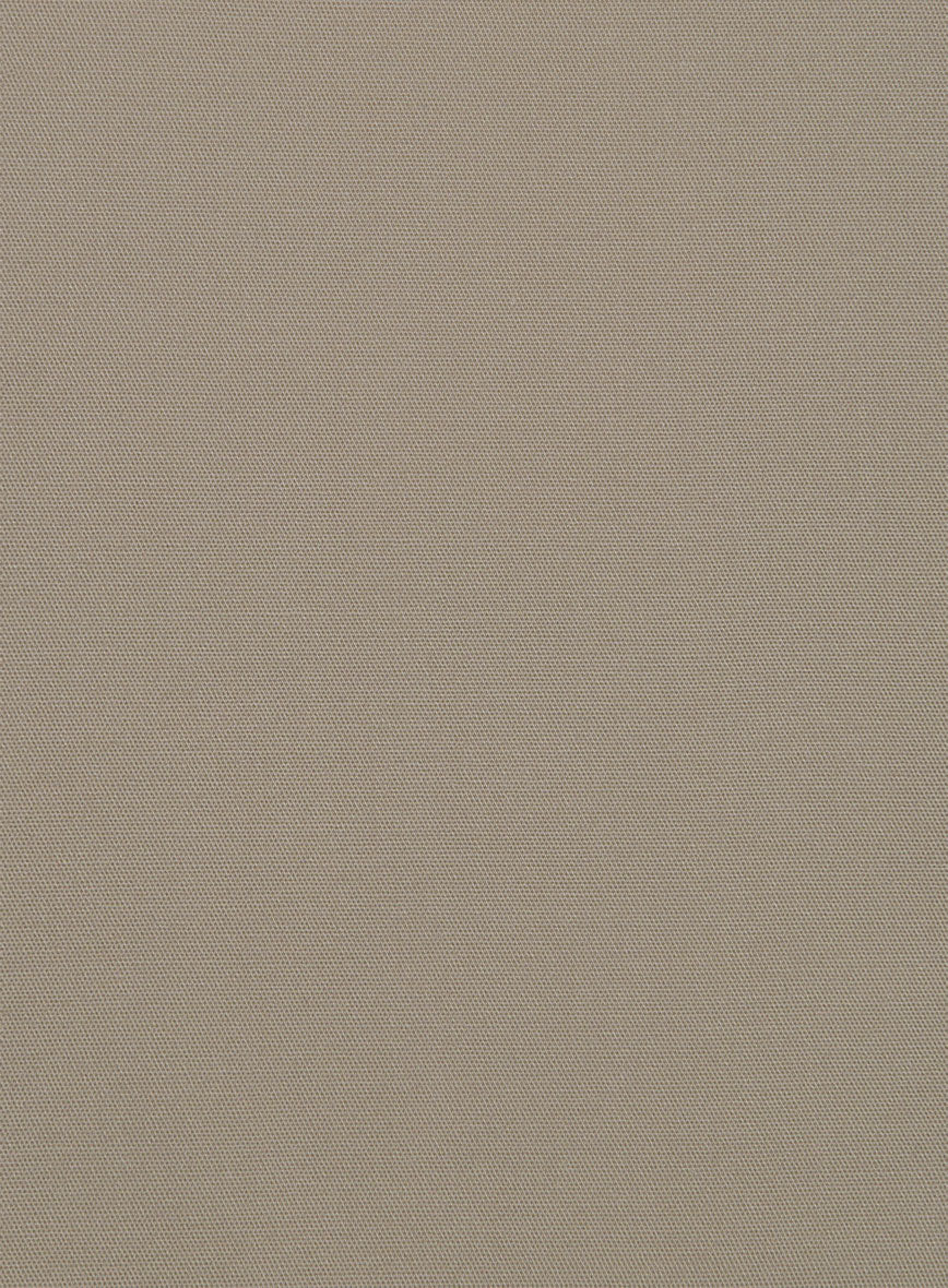 Italian Stone Khaki Cotton Stretch Suit - Image 6