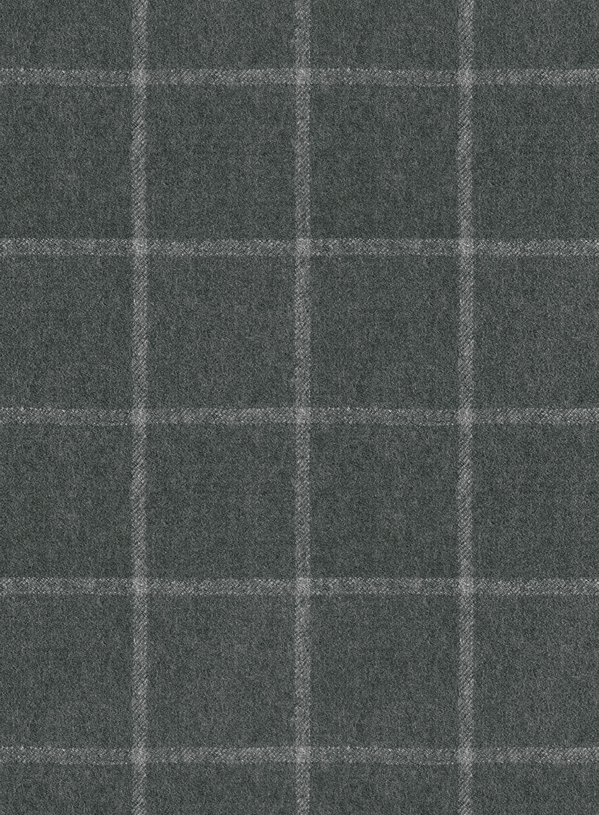 Italian Tagosa Gray Wool Jacket - Image 2