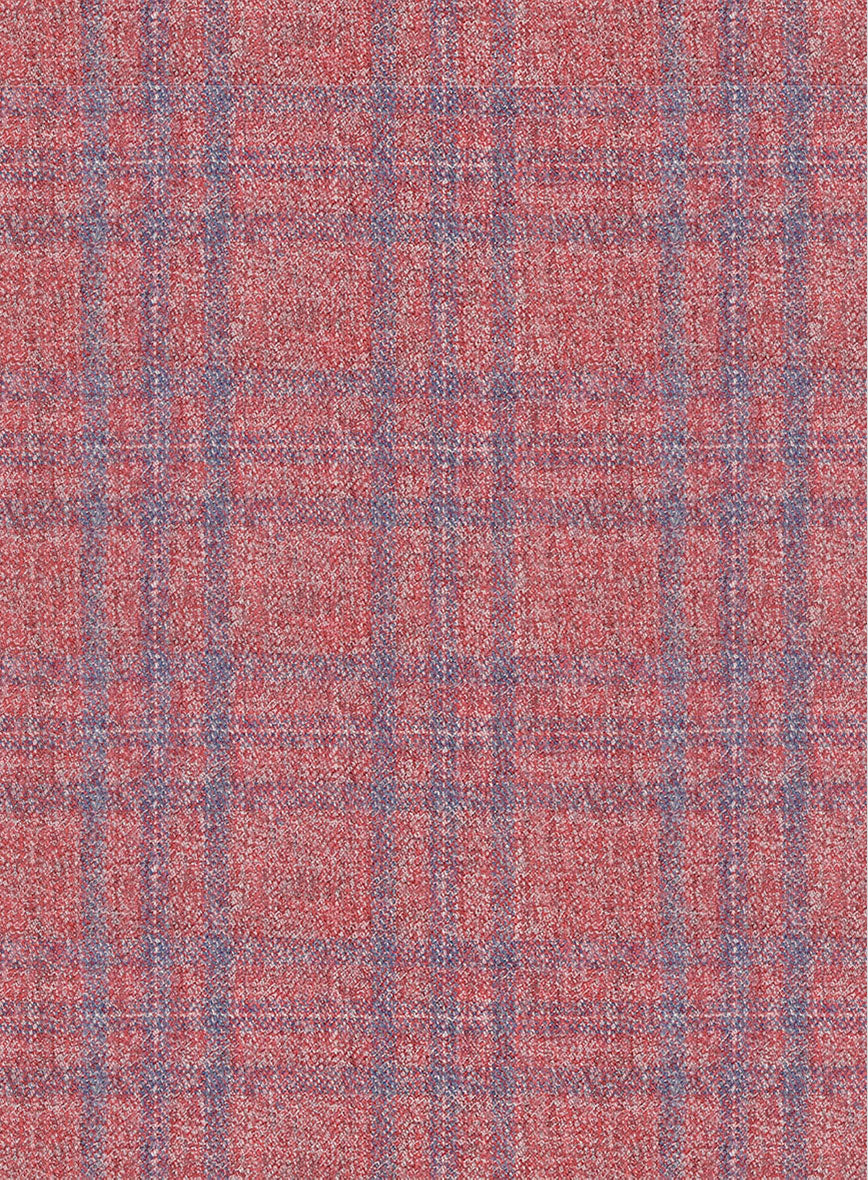 Italian Taquio Rouge Wool Jacket - Image 2