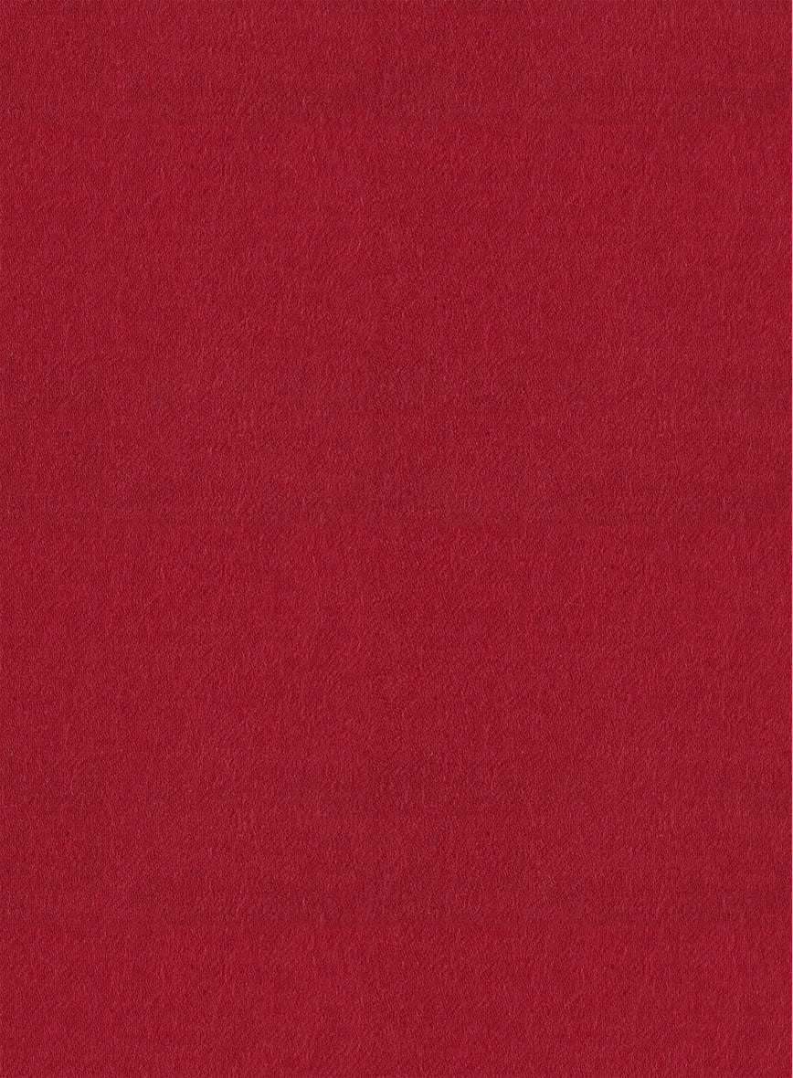 Italian Turna Red Flannel Jacket - Image 3