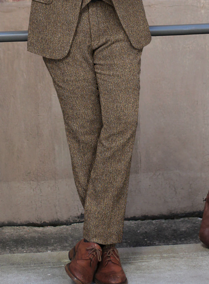 Italian Tweed Ximan Donegal Pants - Image 2