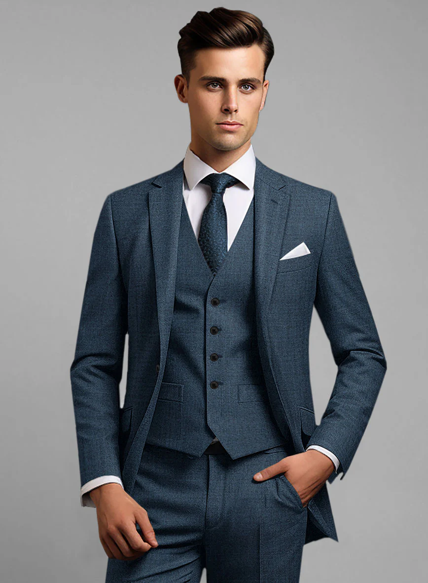 Italian Wool Alejandro Suit - Image 4