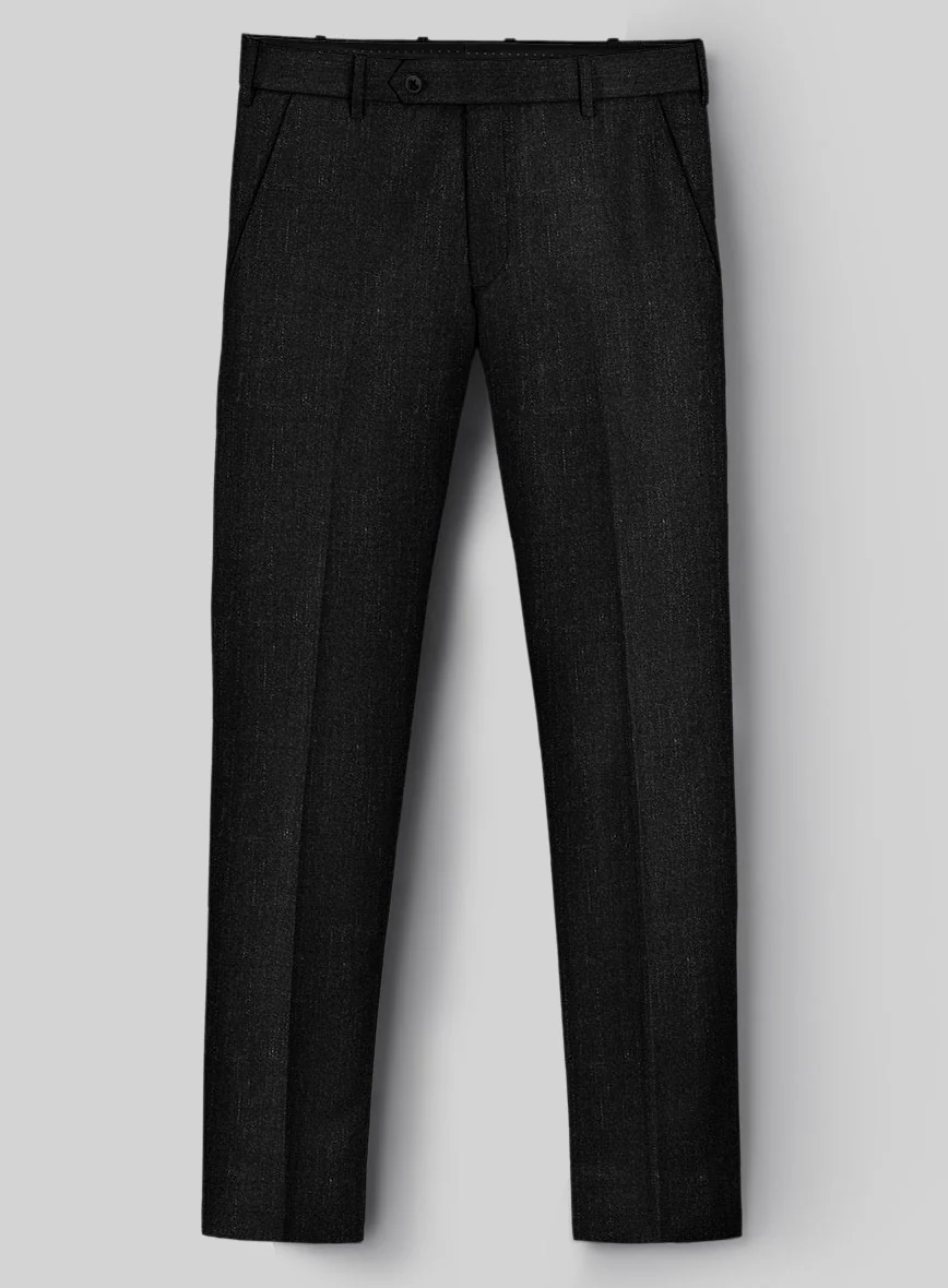 Italian Wool Cashmere Linen Egidio Pants
