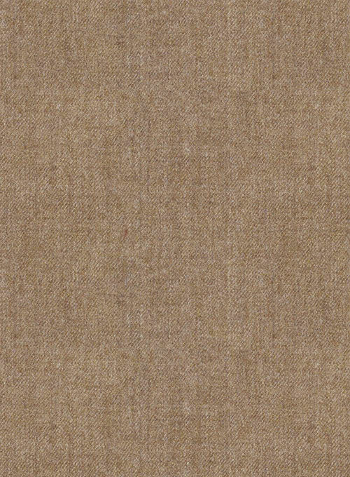Italian Wool Cashmere Taupe Beige Suit - Image 4