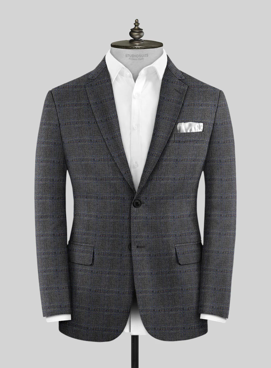 Italian Wool Cotton Quim Jacket - Image 3
