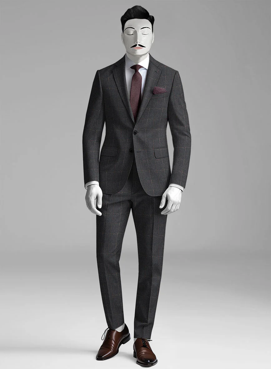 Italian Wool Edgar Suit