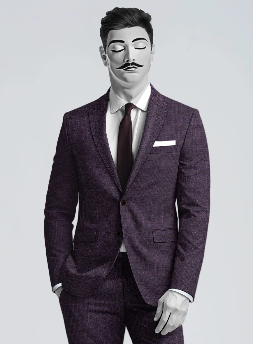 Italian Wool Elare Suit - Image 3