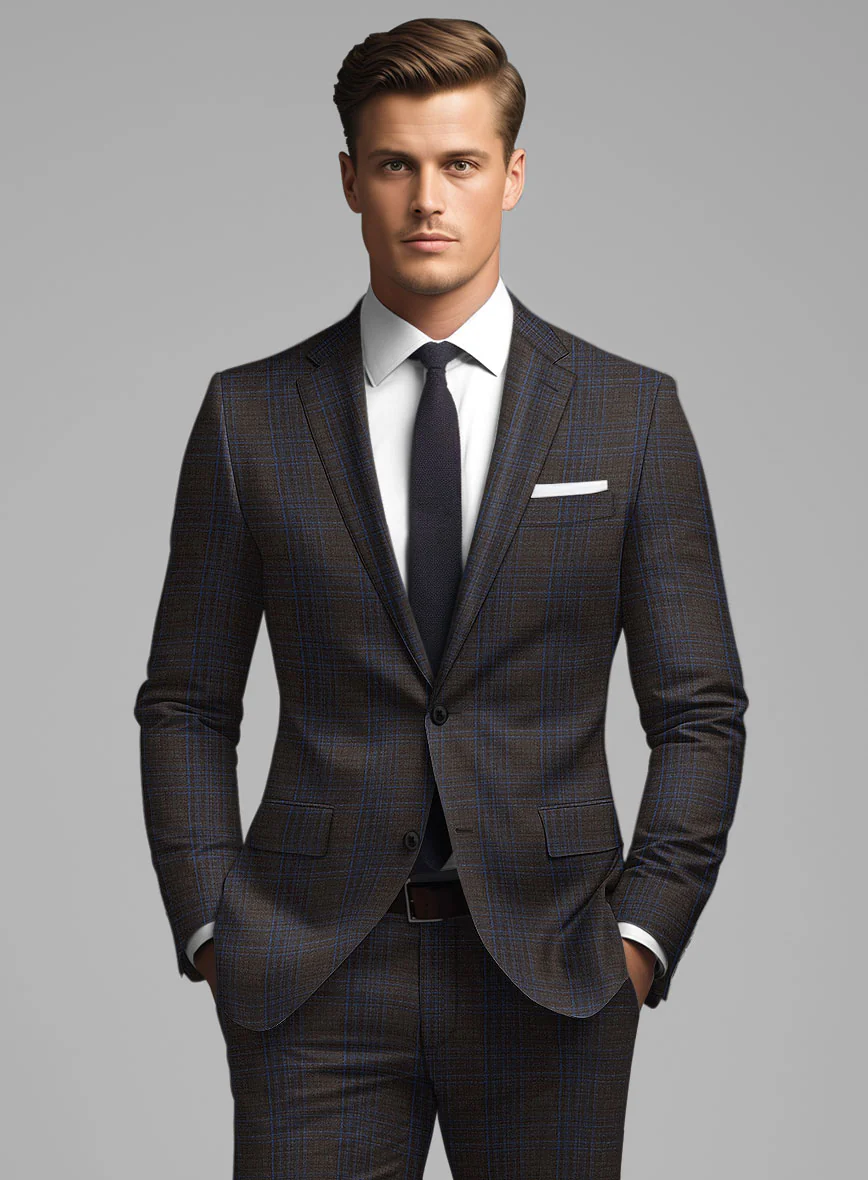 Italian Wool Fedele Suit - Image 4