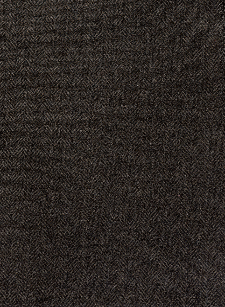 Italian Wool Herringbone Sortez Suit - Image 6