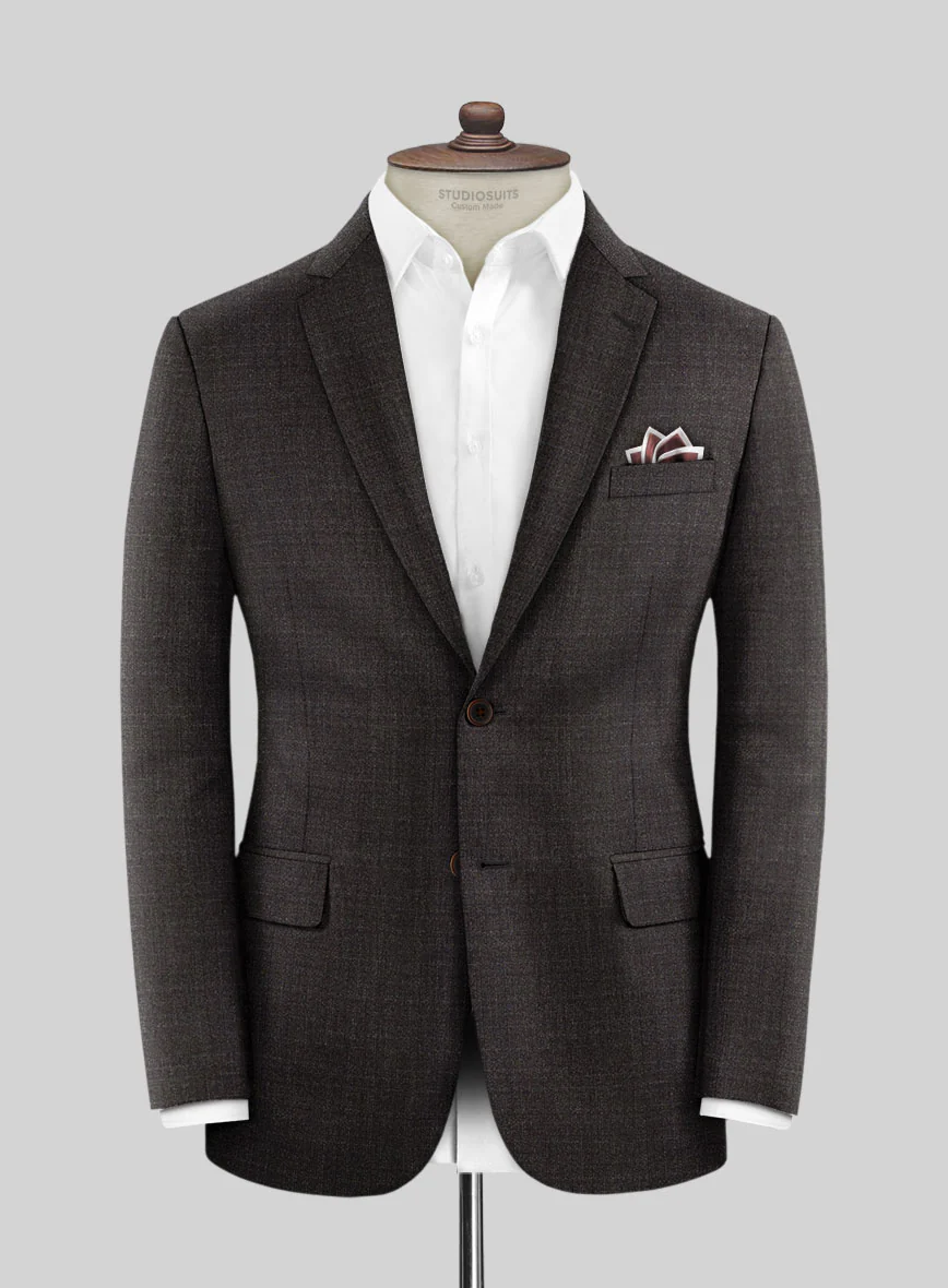 Italian Wool Hopsack Octavio Suit - Image 3