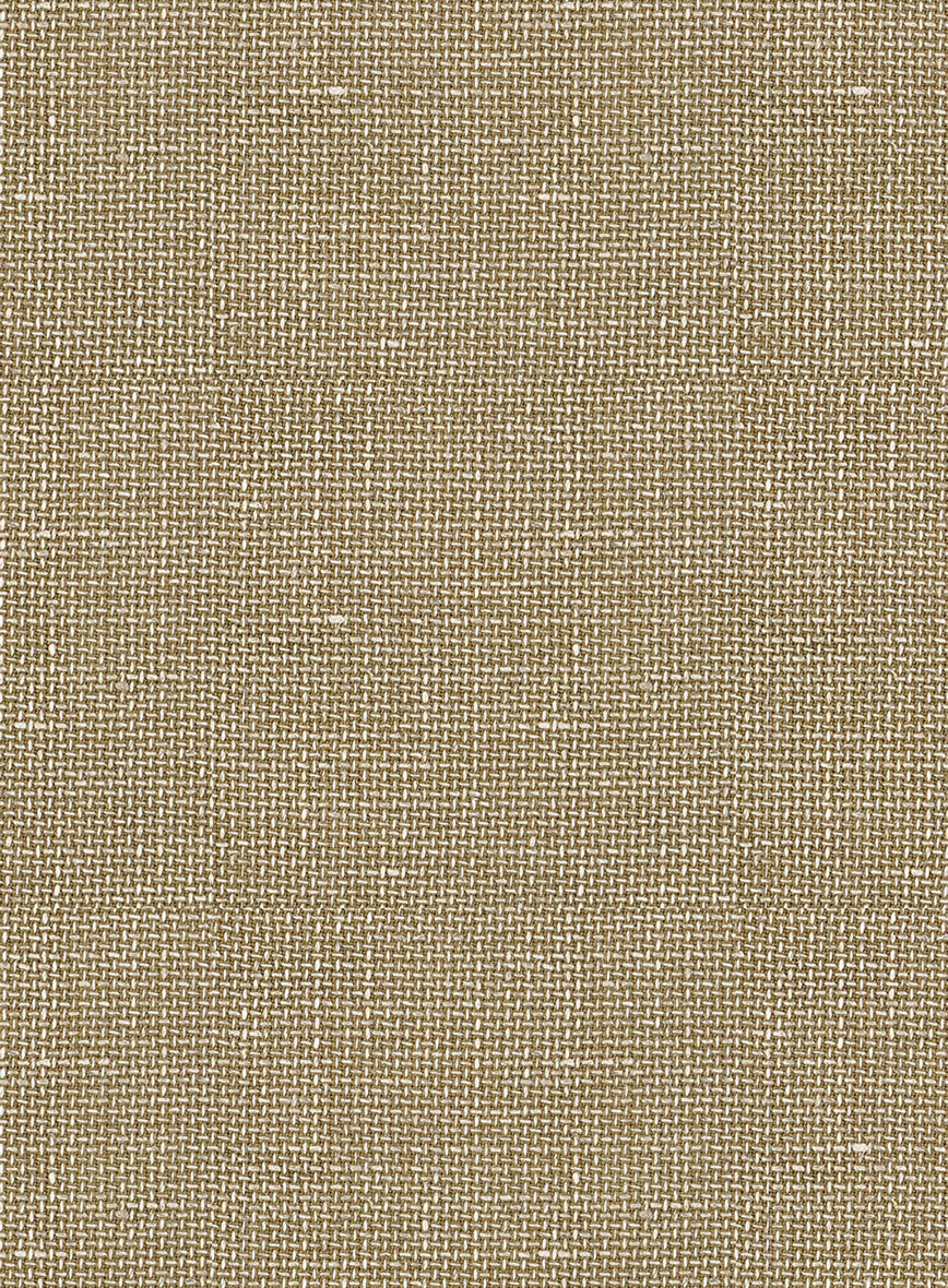 Italian Wool Linen Basket Weave Inol Suit - Image 7
