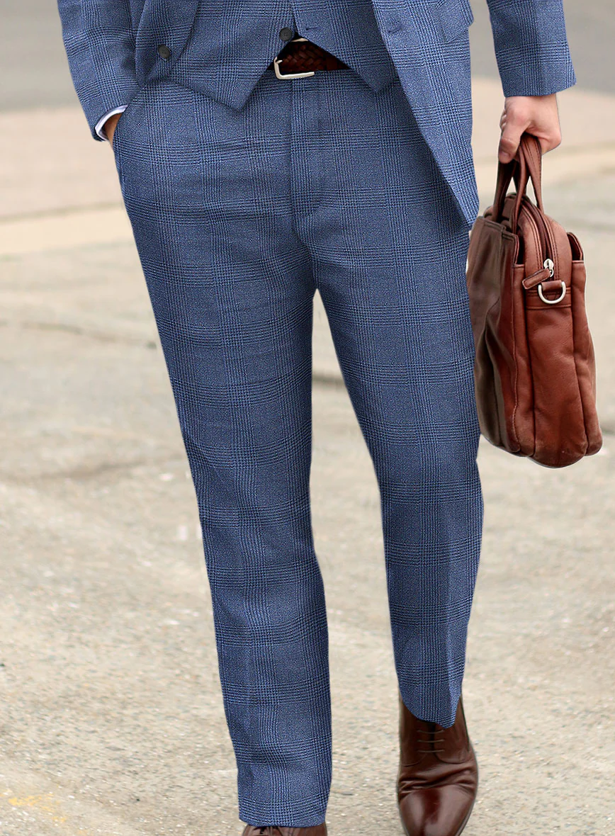 Italian Wool Linen Jeremias Suit - Image 7