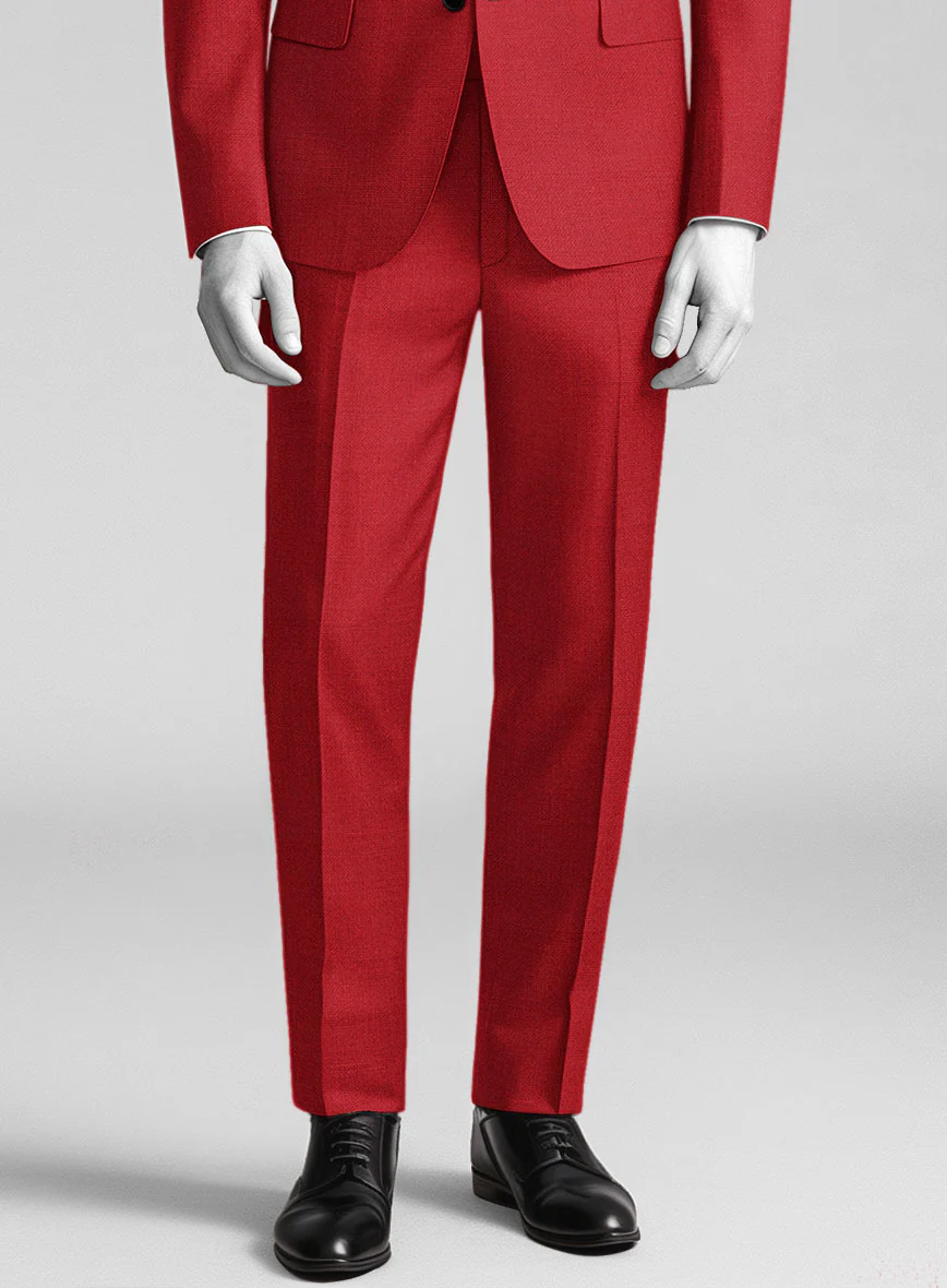 Italian Wool Lycra Tarnelo Suit - Image 5
