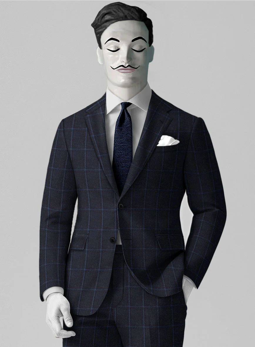 Italian Wool Manlio Suit - Image 4
