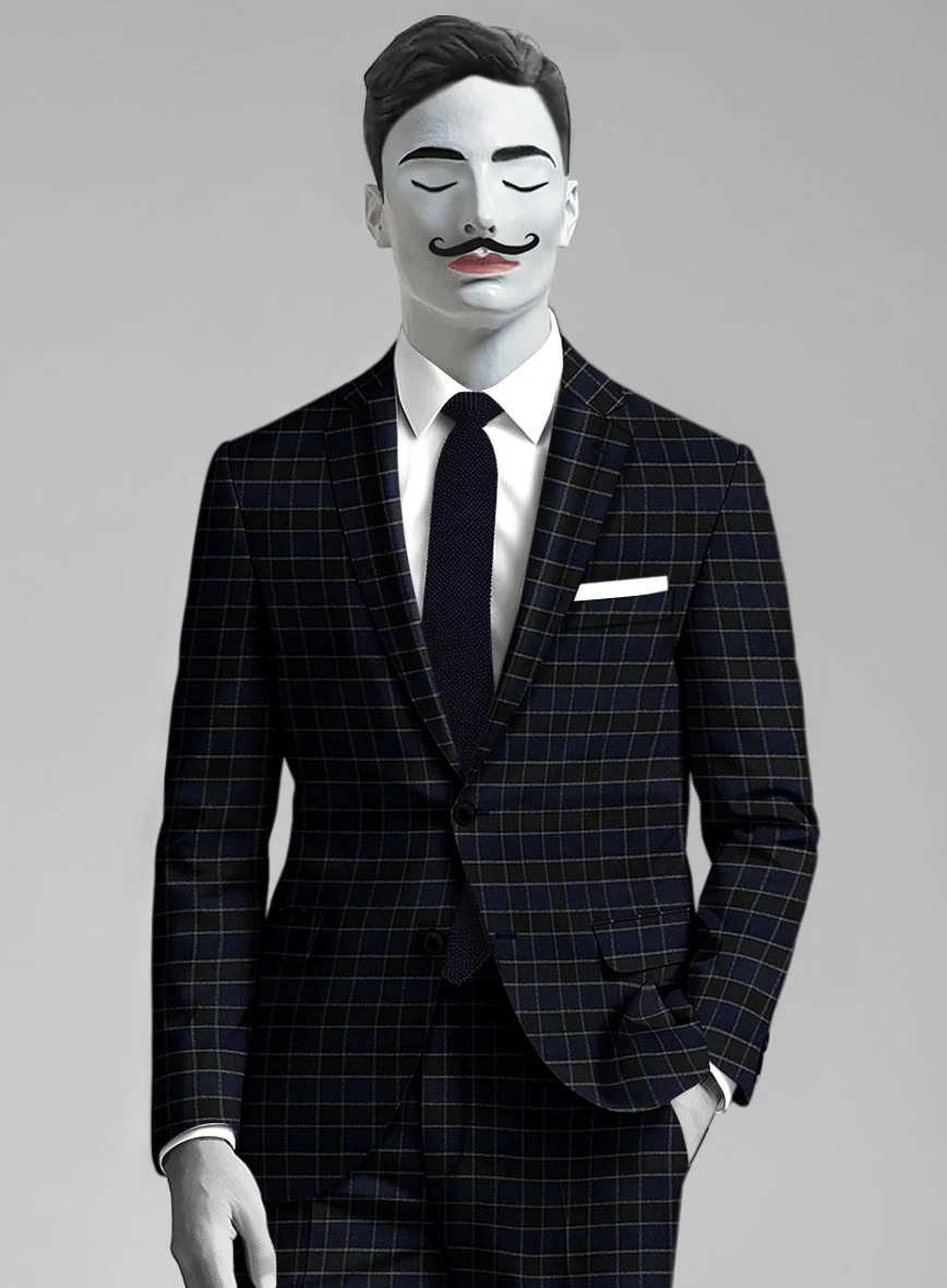 Italian Wool Ninso Suit - Image 3