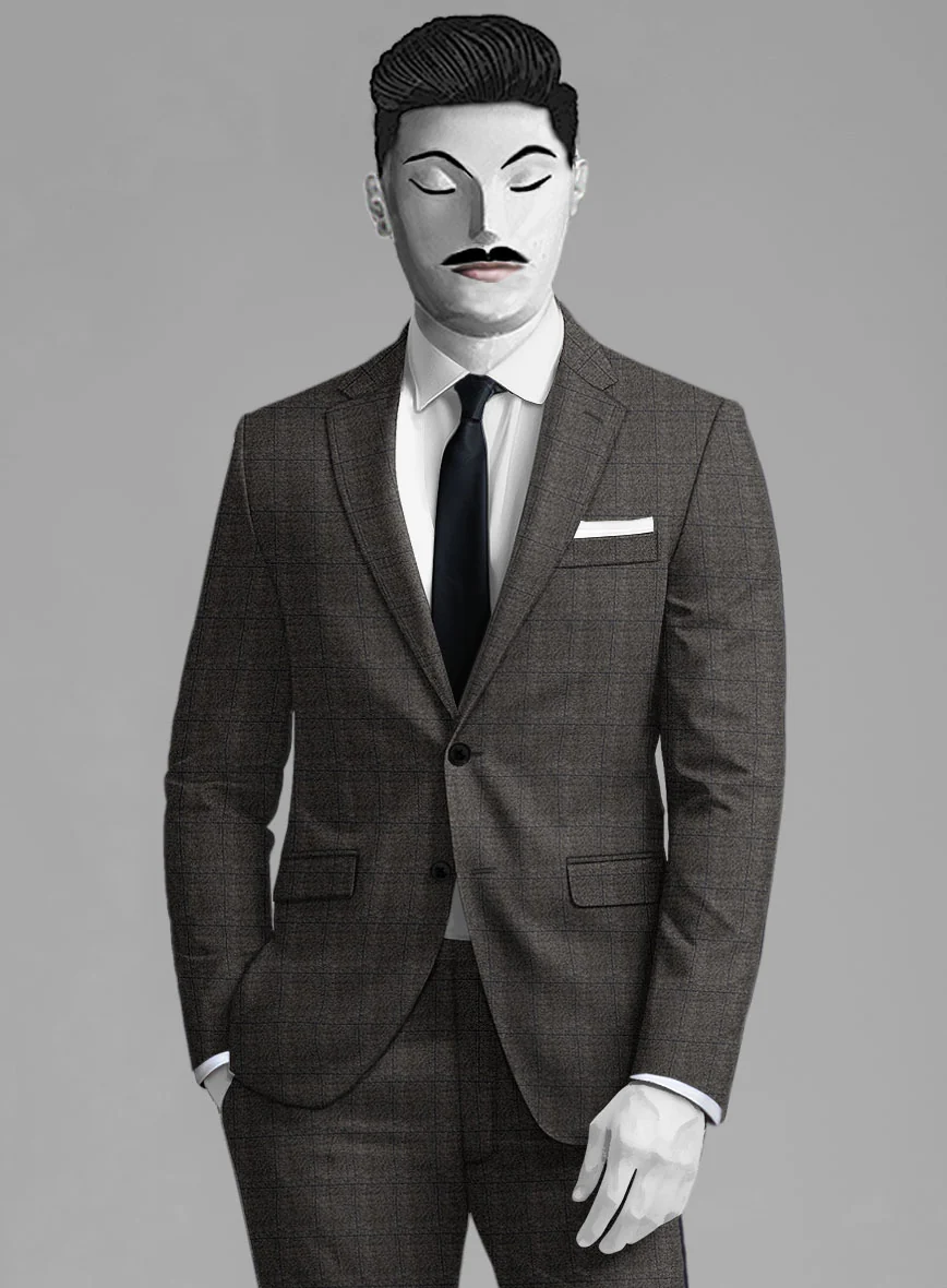 Italian Wool Ronzeri Suit - Image 3