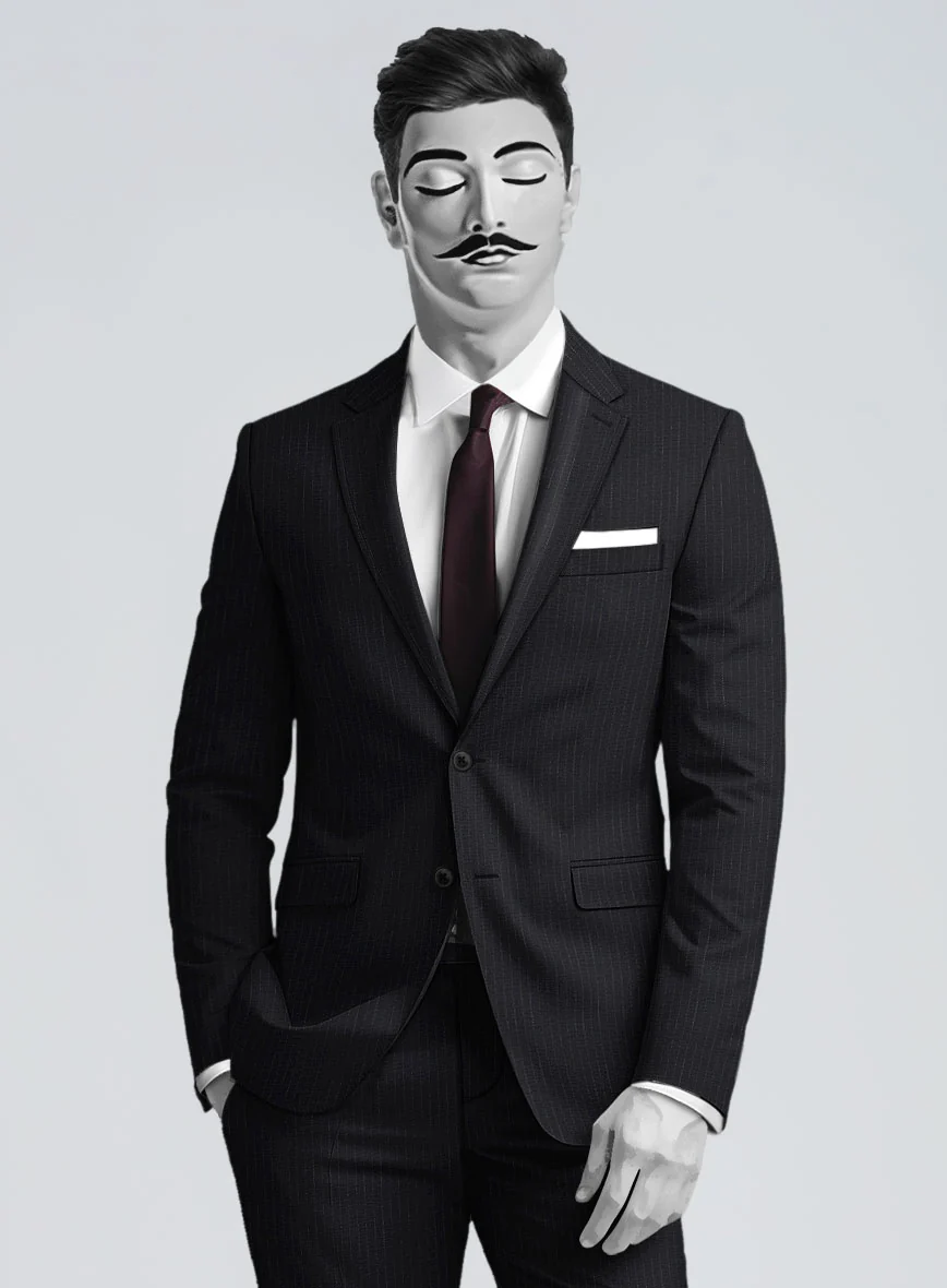 Italian Wool Ruben Suit - Image 3