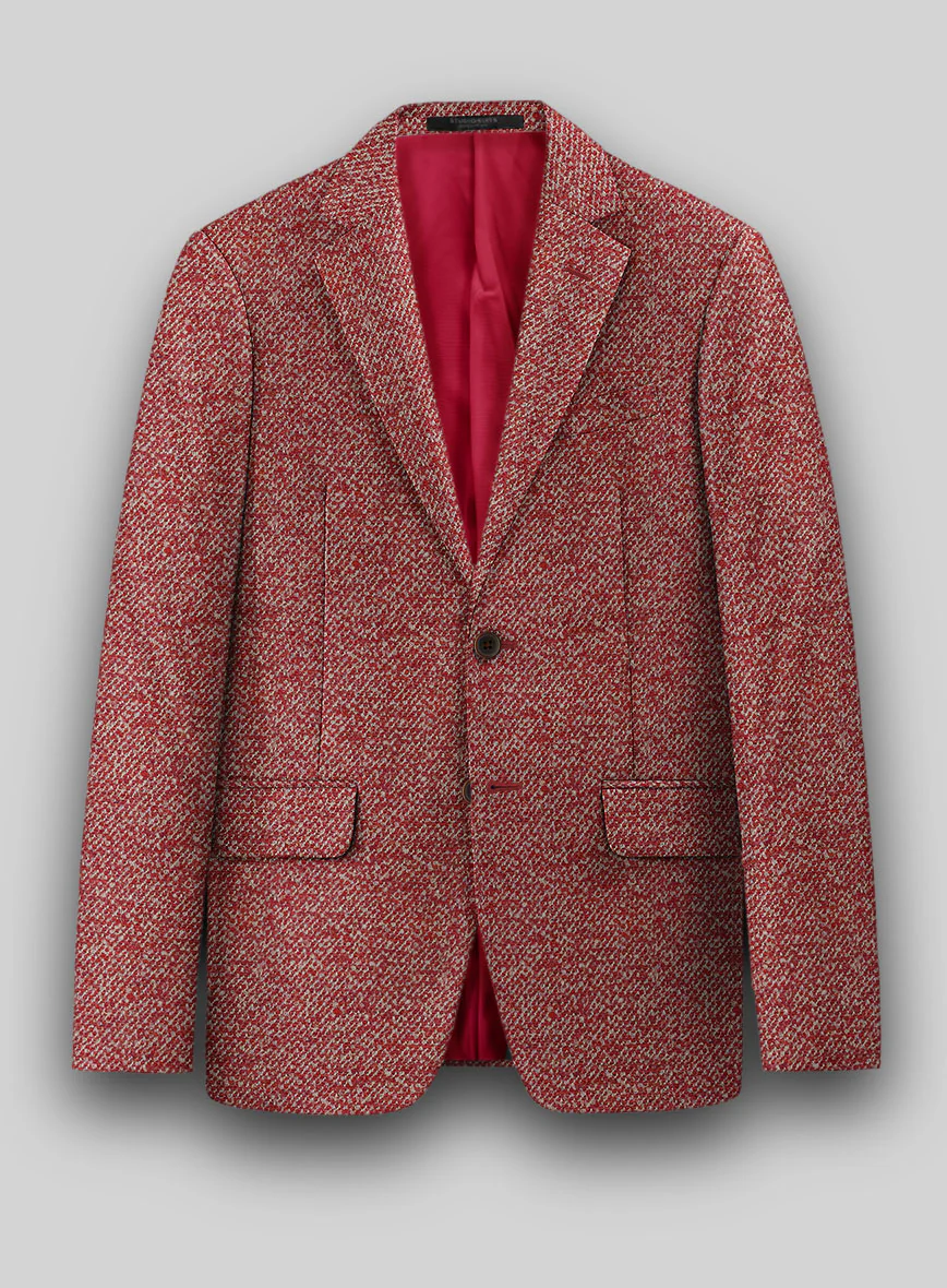 Italian Wool Silk Cotton Linen Ignazio Jacket
