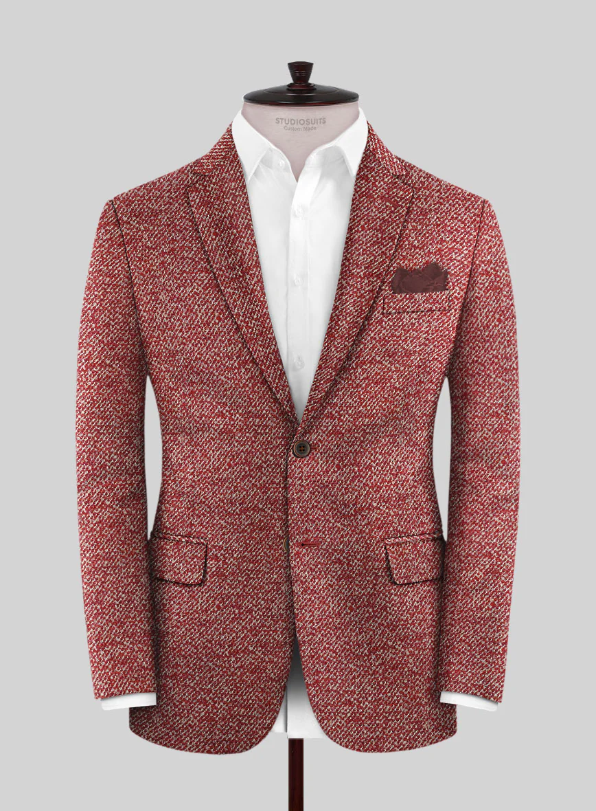 Italian Wool Silk Cotton Linen Ignazio Jacket - Image 3