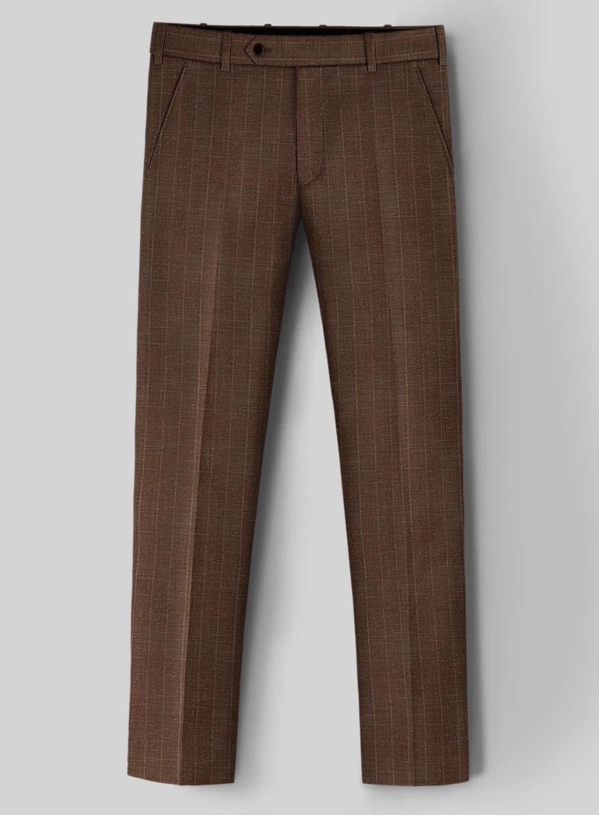 Italian Wool Silk Linen Casimiro Pants