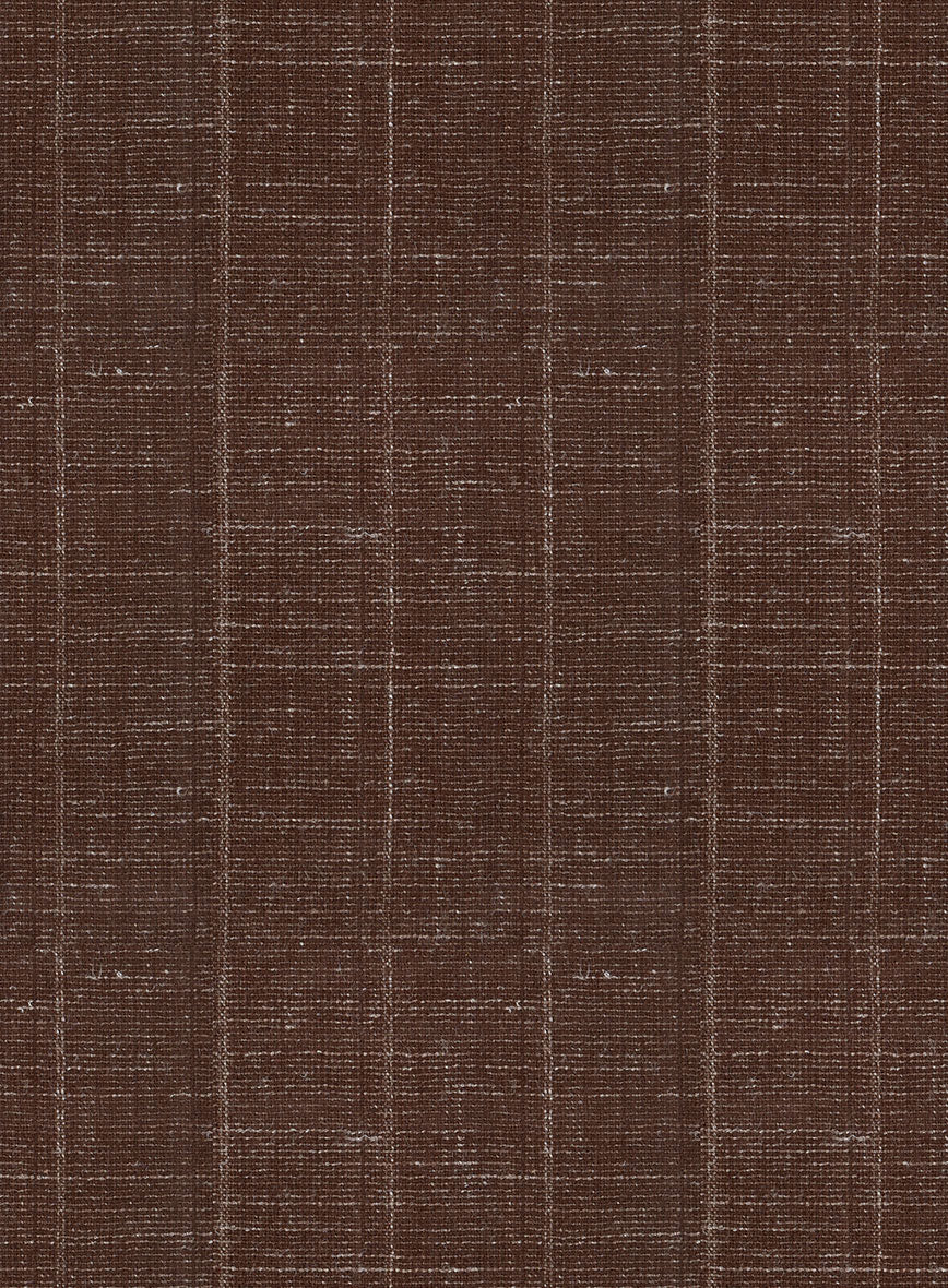 Italian Wool Silk Linen Casimiro Pants - Image 3