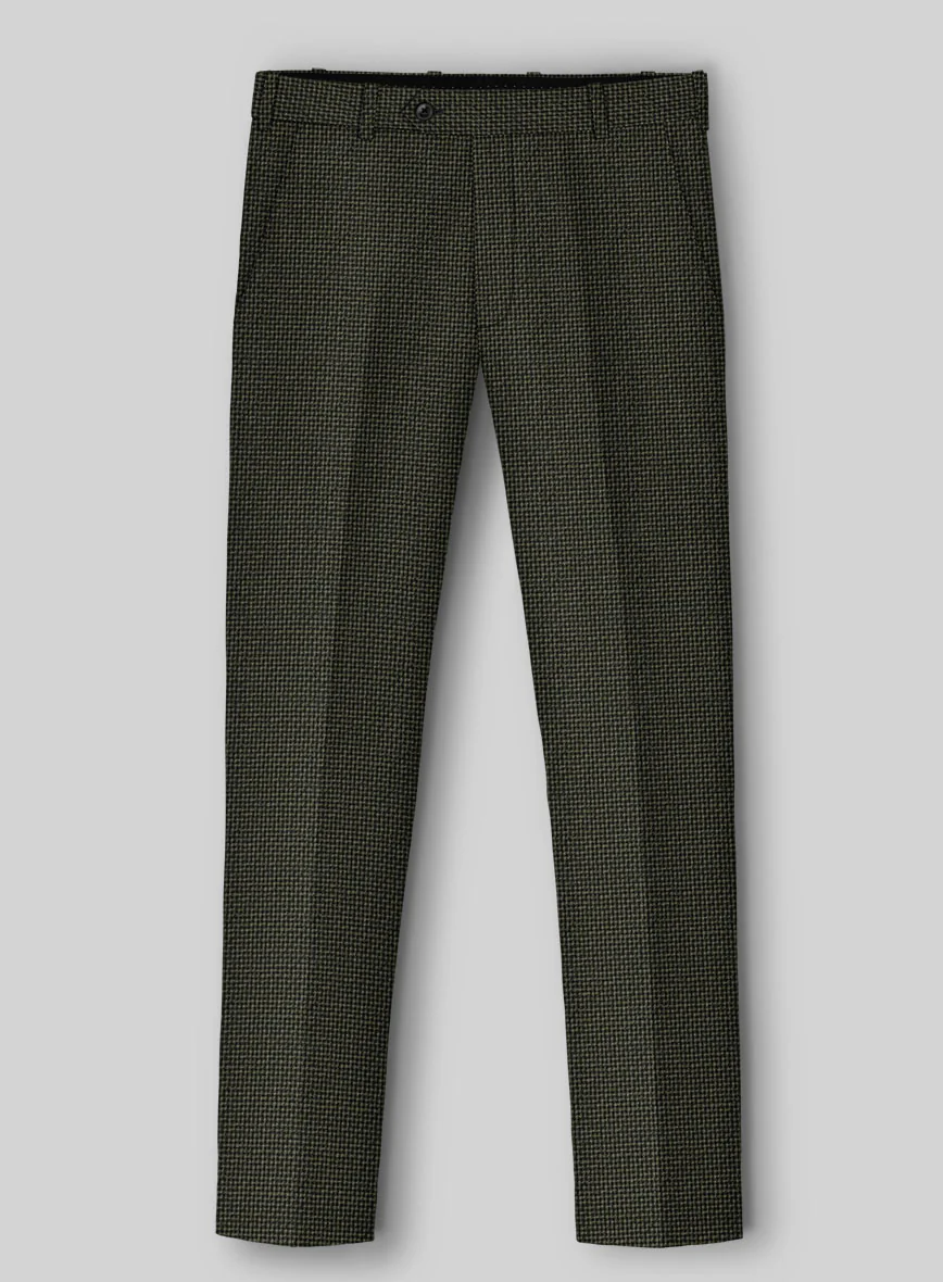 Italian Wool Silk Linen Cristobal Pants