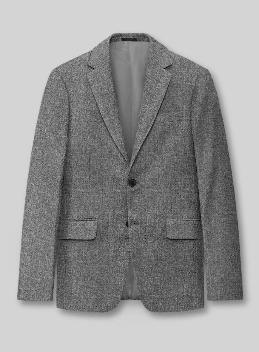 Italian Wool Silk Linen Flaren Jacket