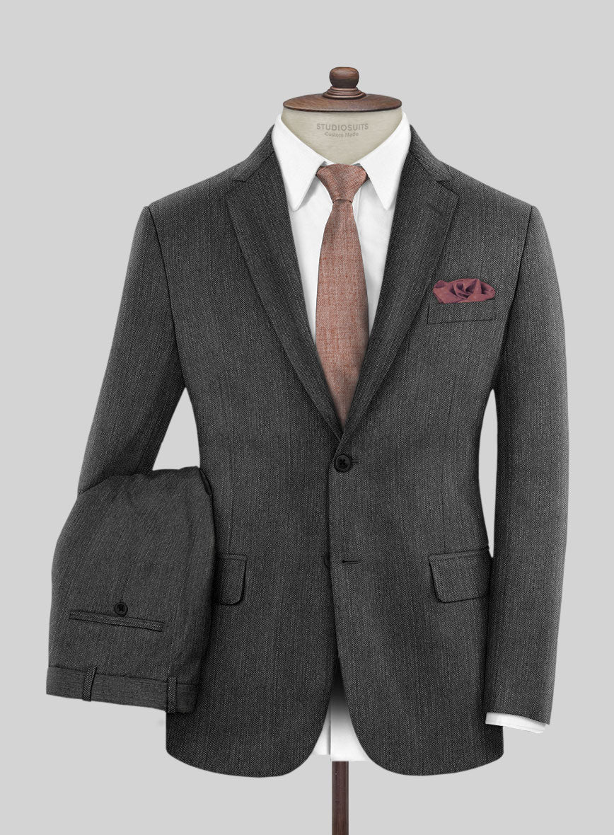 Italian Wool Silk Linen Gaspar Suit