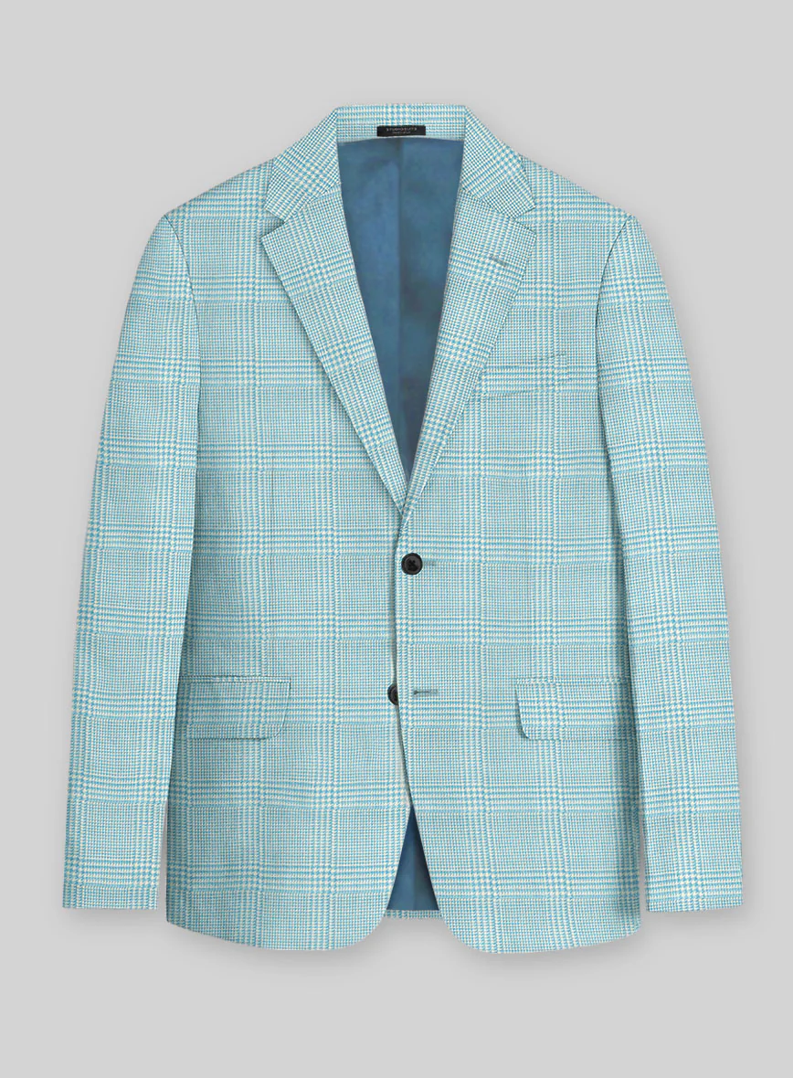 Italian Wool Silk Linen Marvito Jacket