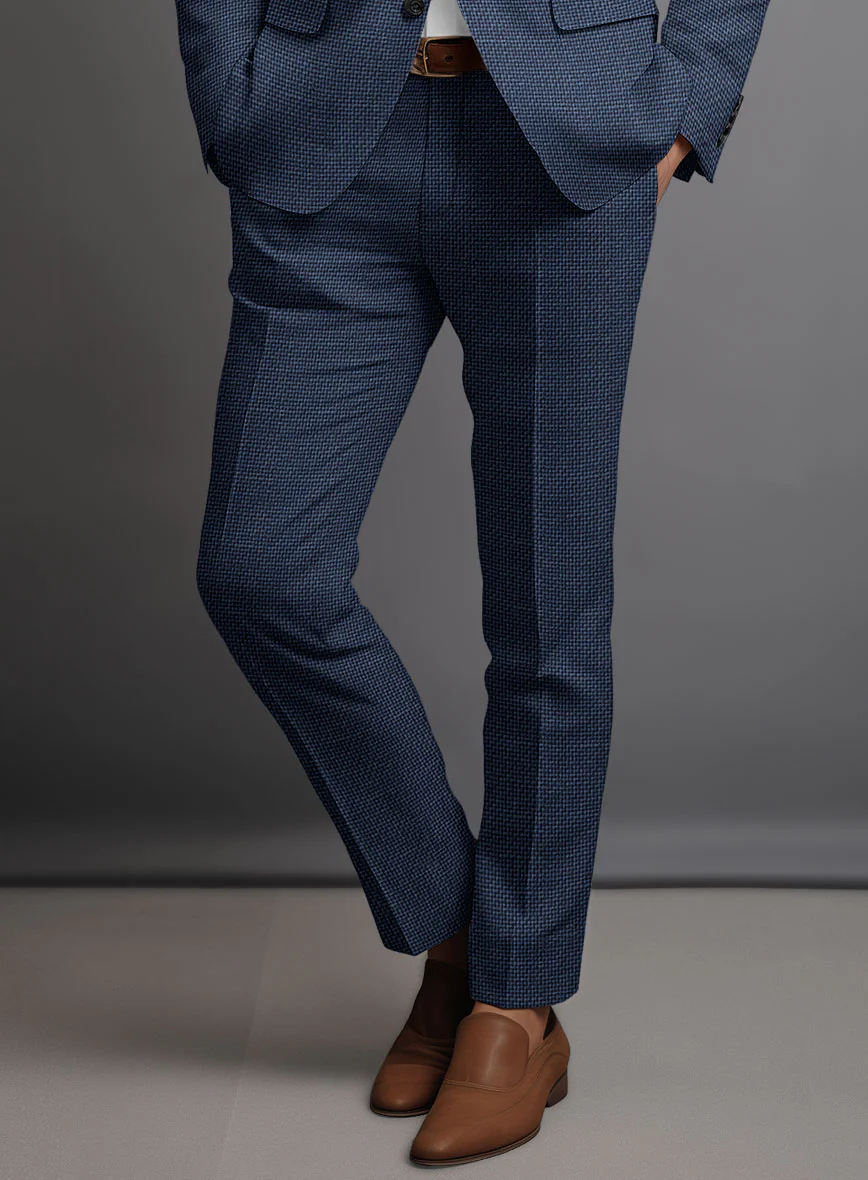 Italian Wool Silk Linen Nives Pants - Image 2