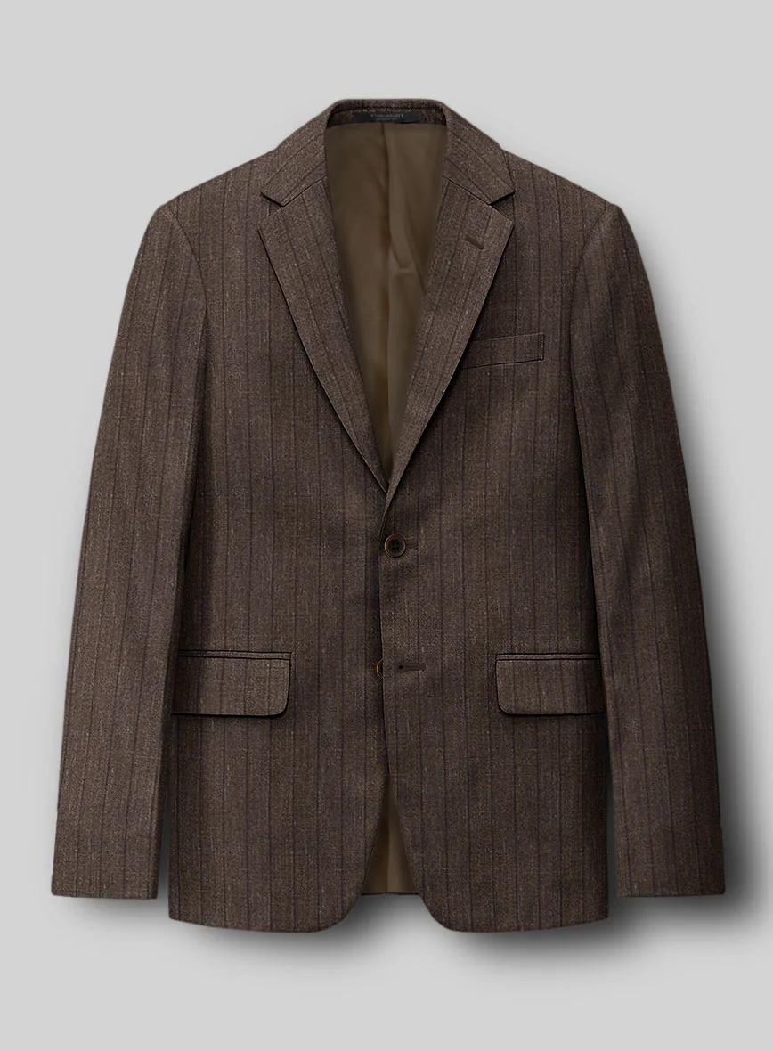 Italian Wool Silk Linen Olegario Suit - Image 3