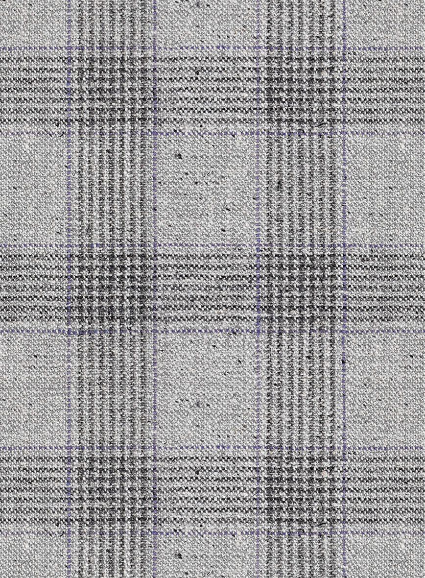 Italian Wool Silk Linen Raimundo Pants - Image 3