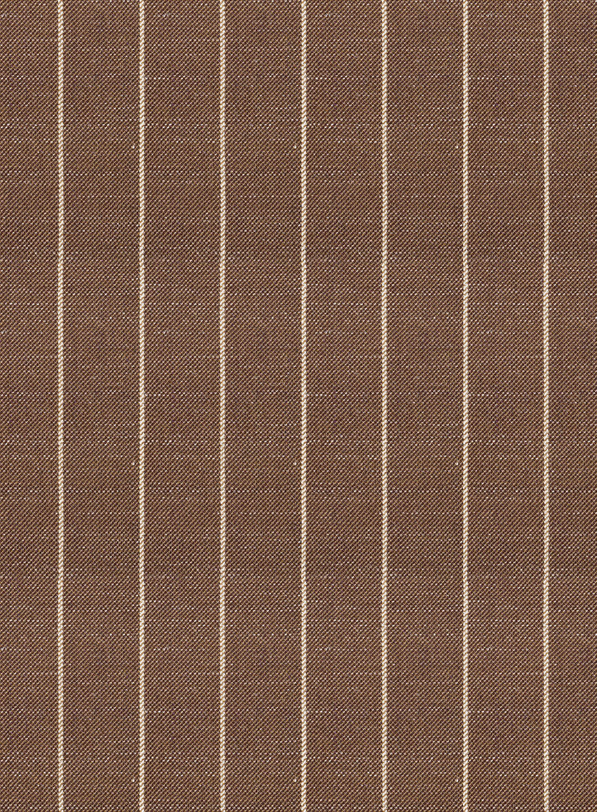 Italian Wool Silk Linen Tiziana Suit - Image 8