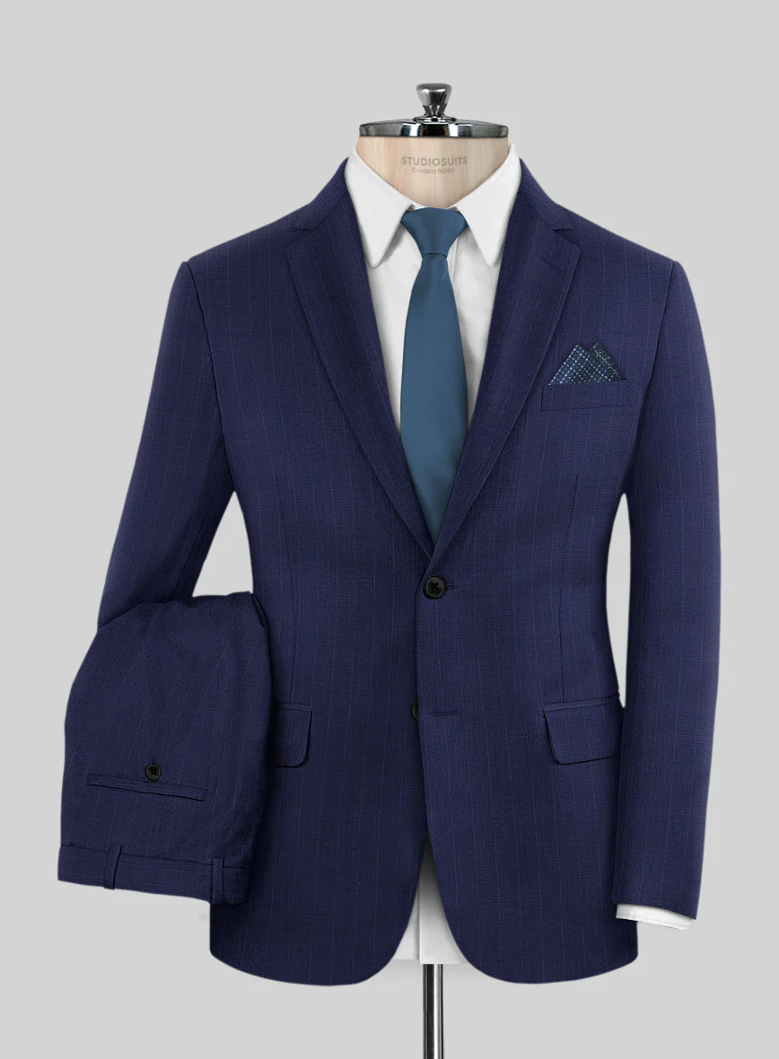Italian Wool Stretch Eladi Suit