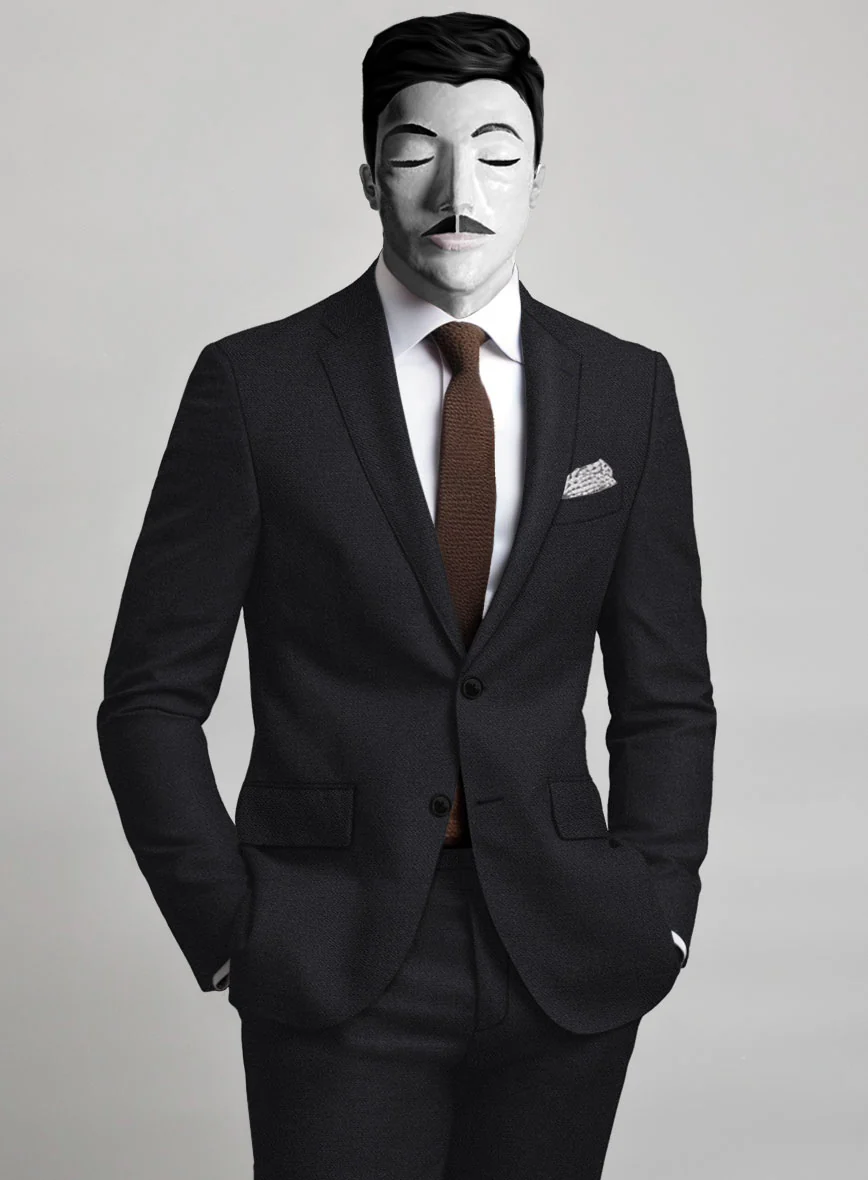 Italian Wool Tavesto Suit - Image 2