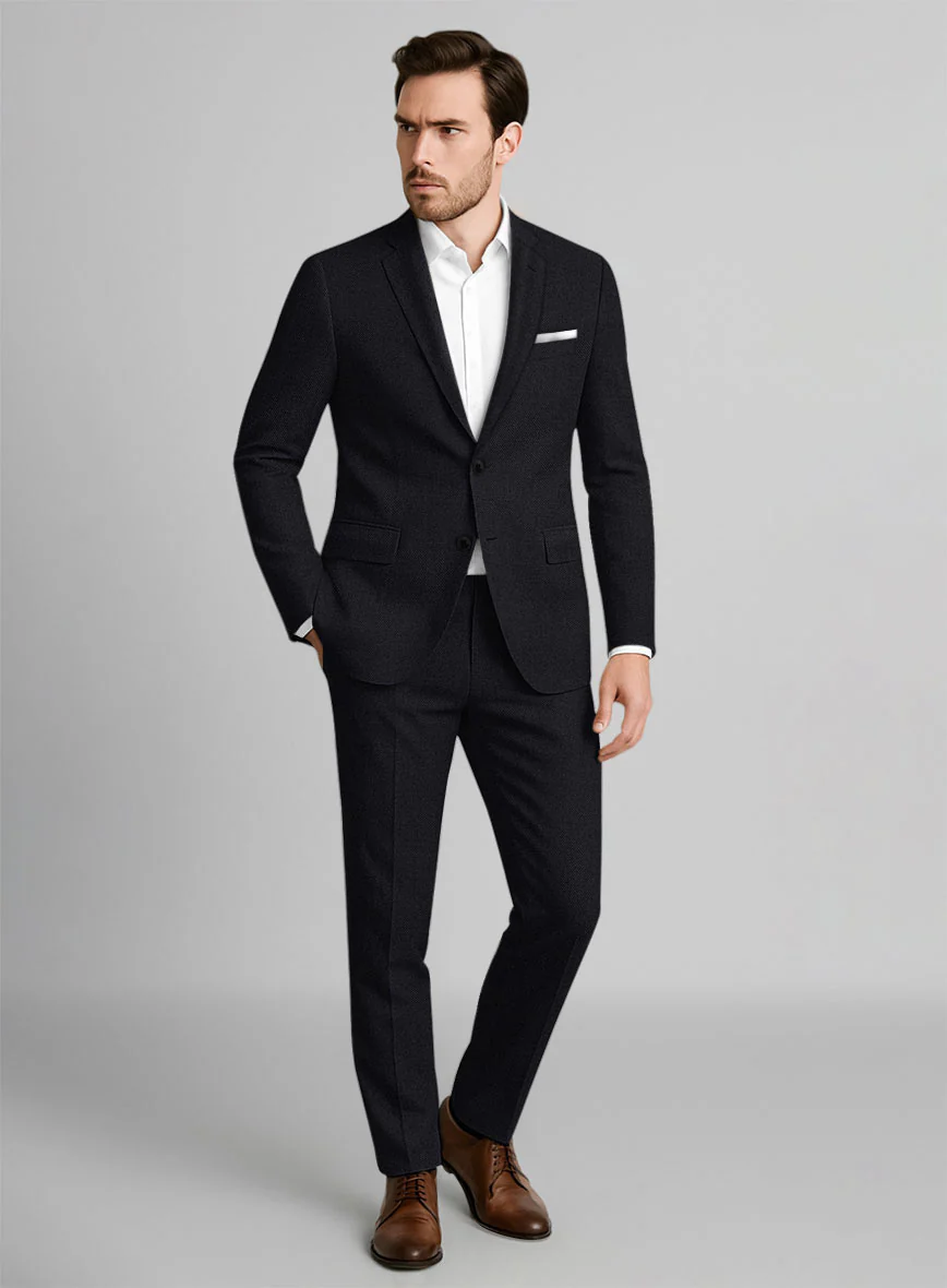 Italian Wool Teneblue Suit