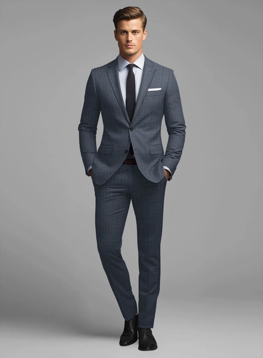 Italian Wool Teodoro Suit - Image 2