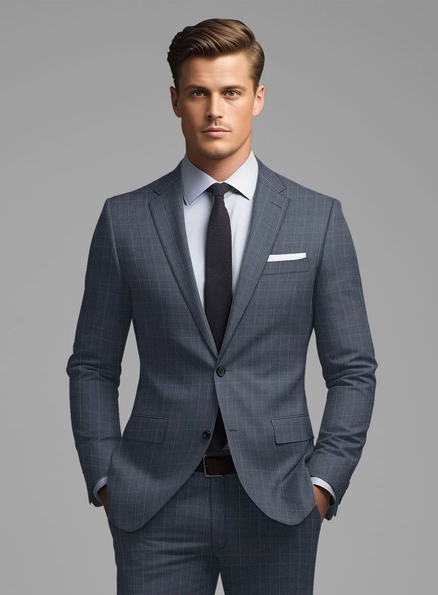 Italian Wool Teodoro Suit - Image 4