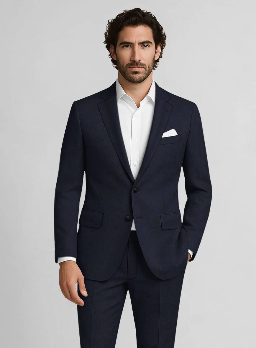 Italian Wool Twill Arvian Suit - Image 4