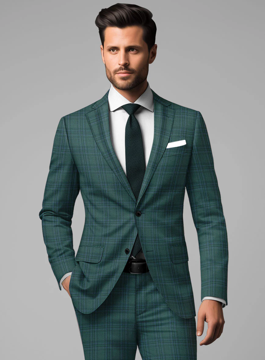 Italian Wool Ubalda Suit - Image 4