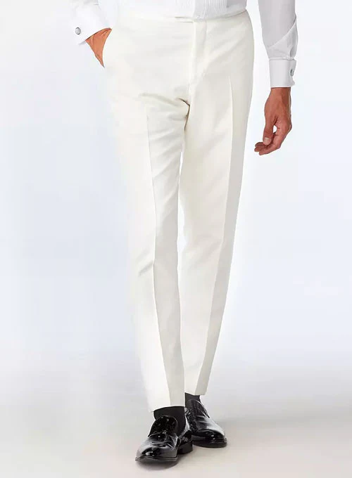 Ivory Wool Suit - Image 4