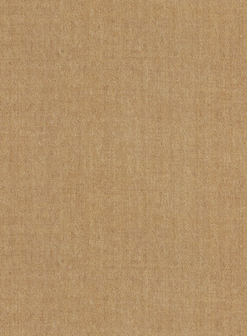 Khaki Flannel Wool Jacket - Image 3