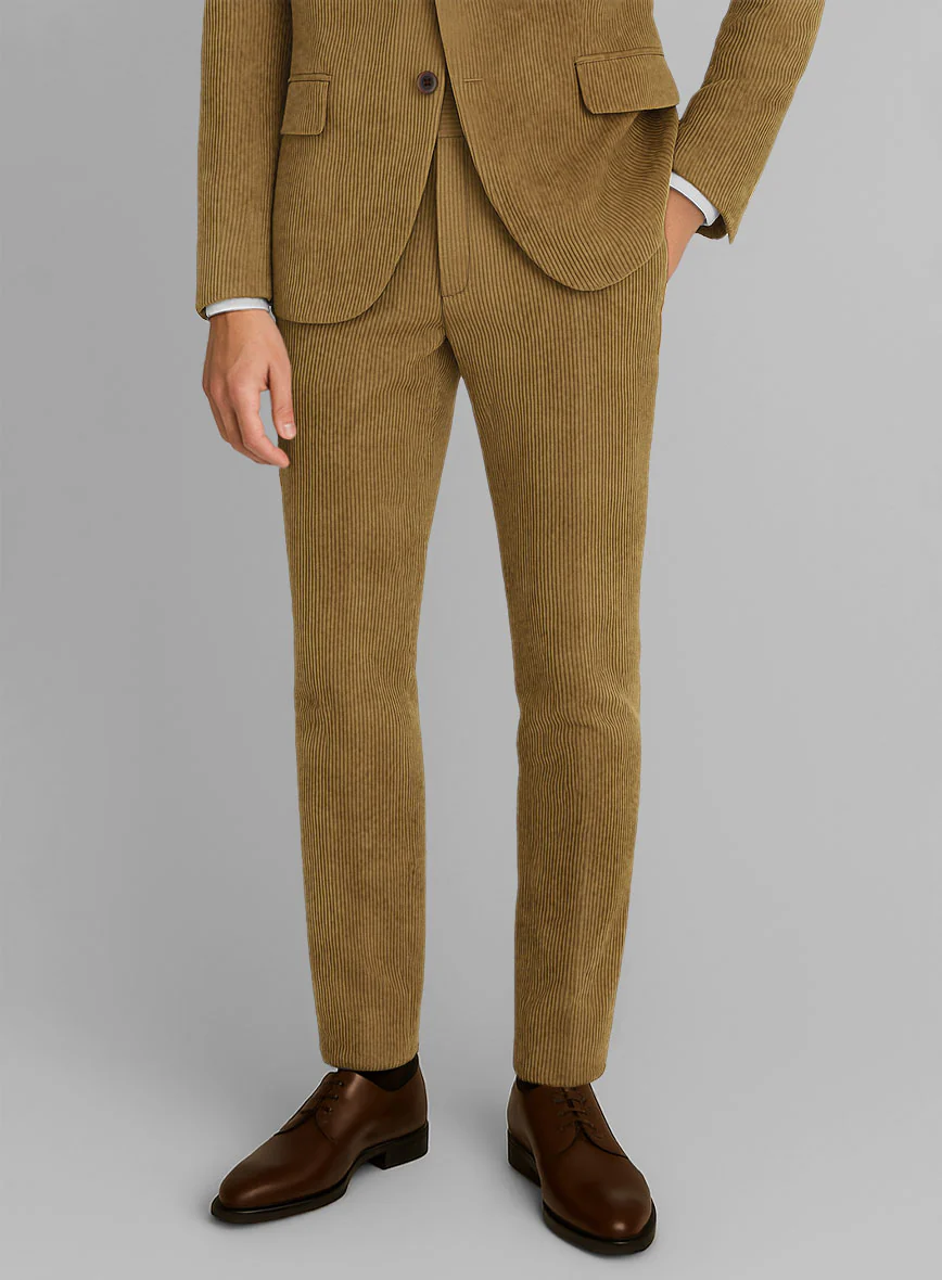 Khaki Corduroy Suit - Image 6