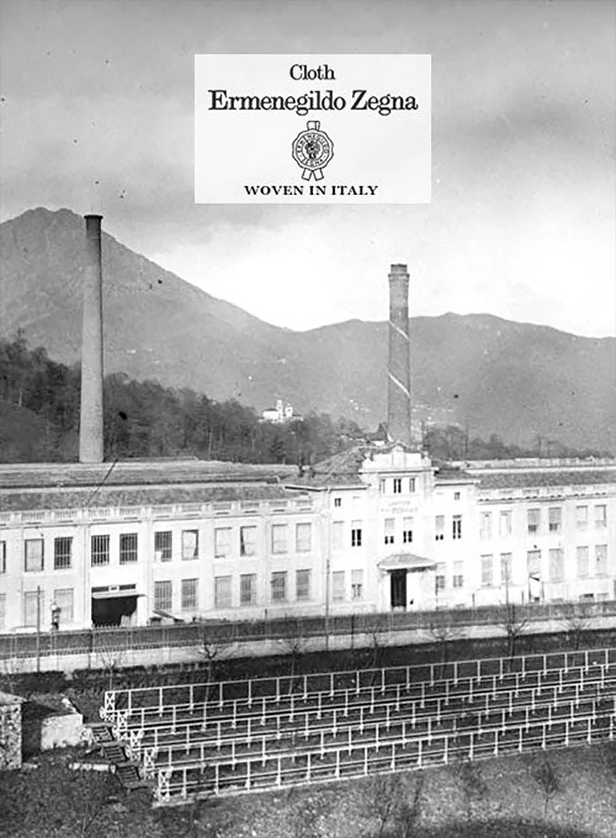 Lanificio Zegna Brown Basket Weave Jacket - Image 7