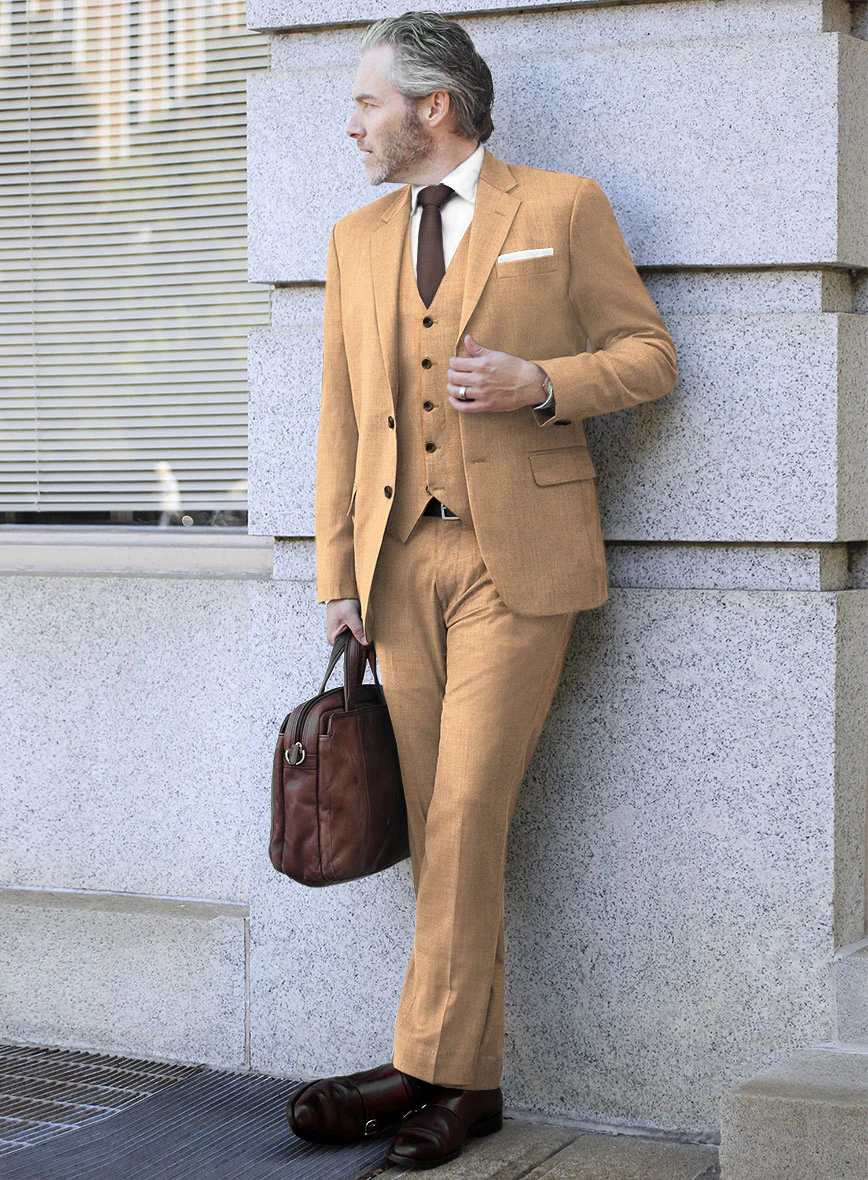 Lanificio Zegna Trofeo Copper Wool Suit - Image 2