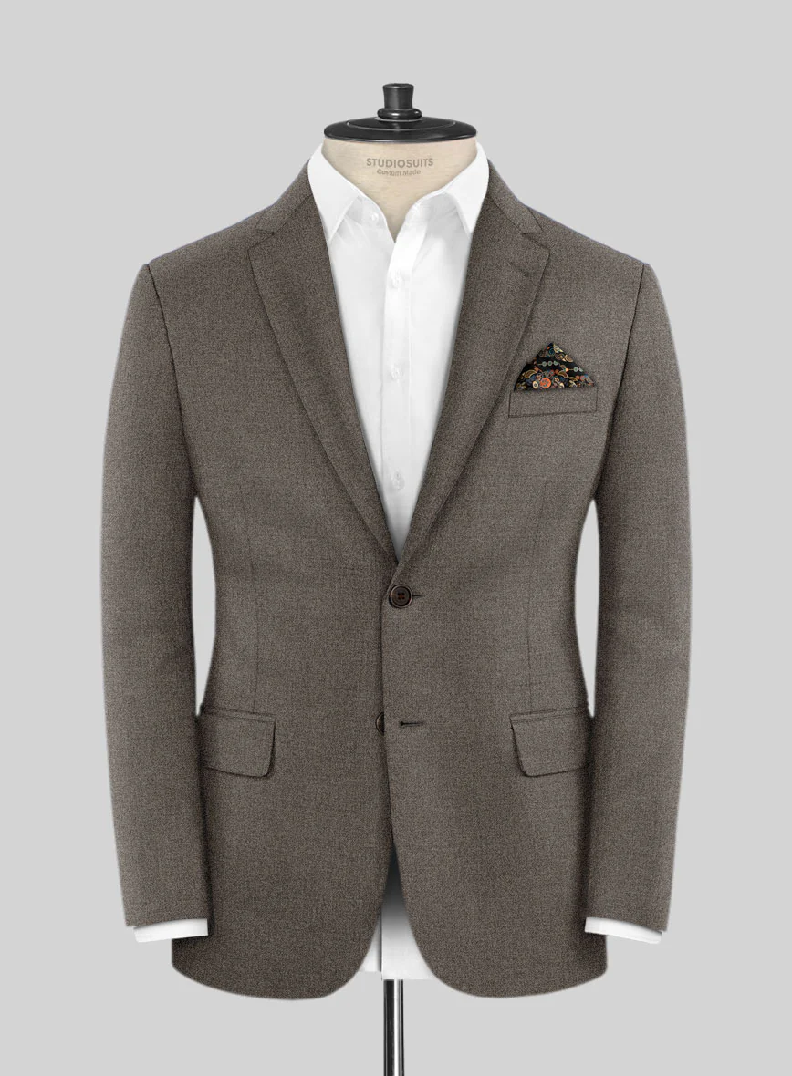 Lanificio Zegna Trofeo Intense Brown Wool Jacket