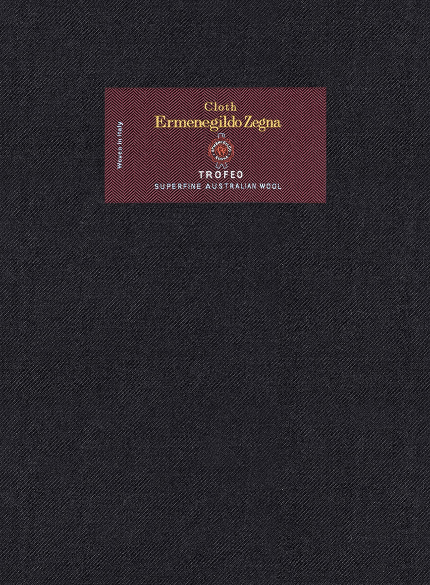 Lanificio Zegna Trofeo Jagur Blue Wool Jacket - Image 2