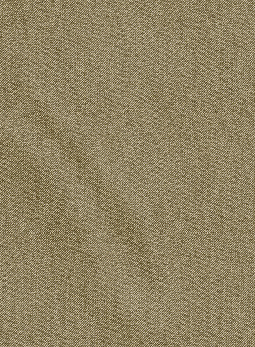 Lanificio Zegna Trofeo Khaki Wool Jacket - Image 2